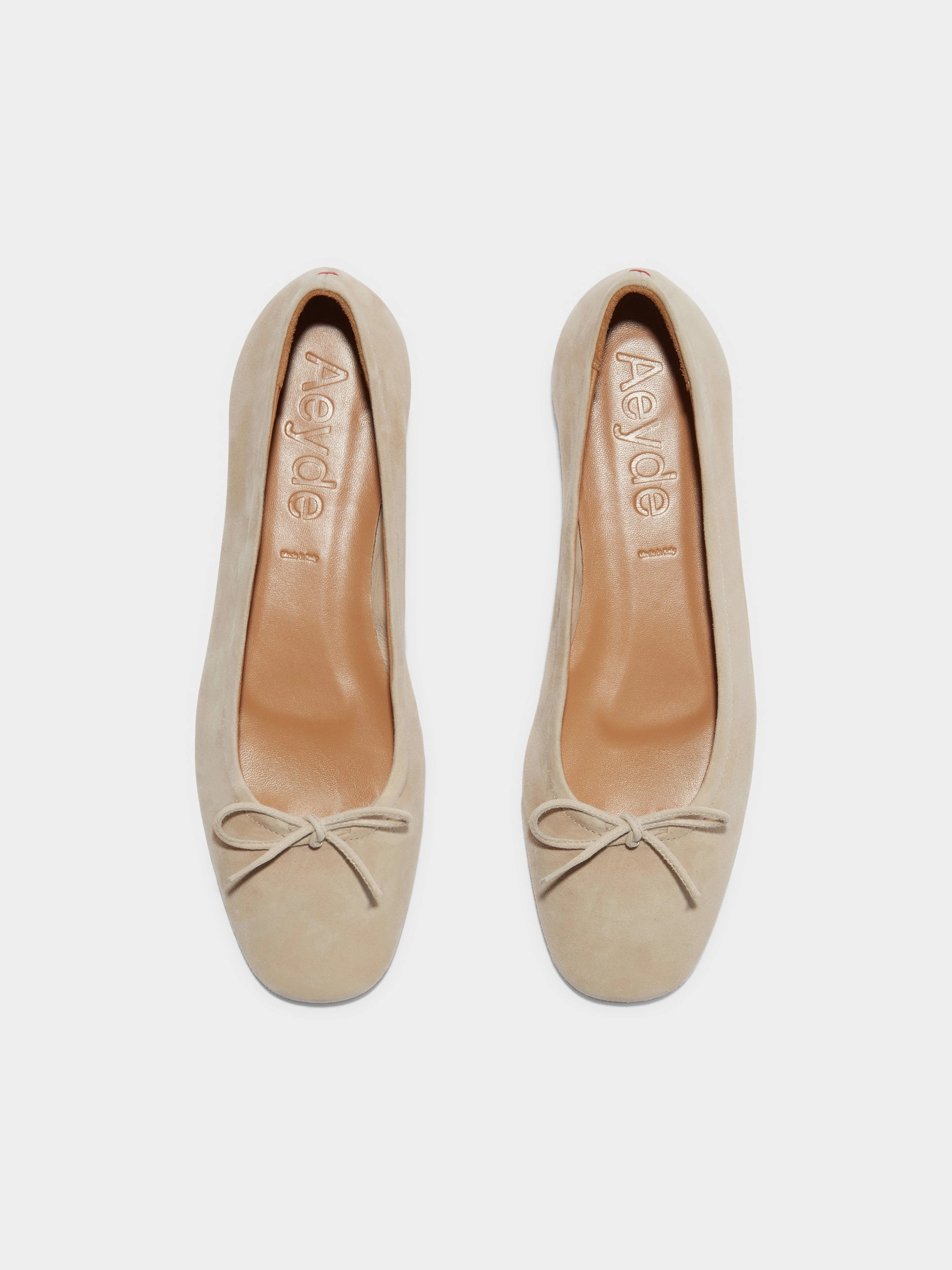 Work Ready Delfina Suede Ballet Flats