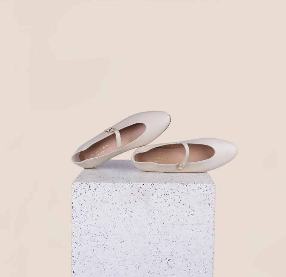Odor Control Footwear Bari - Ivory