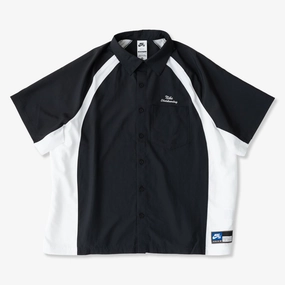 Woven Bowler Tee(Black/White) Free Motion