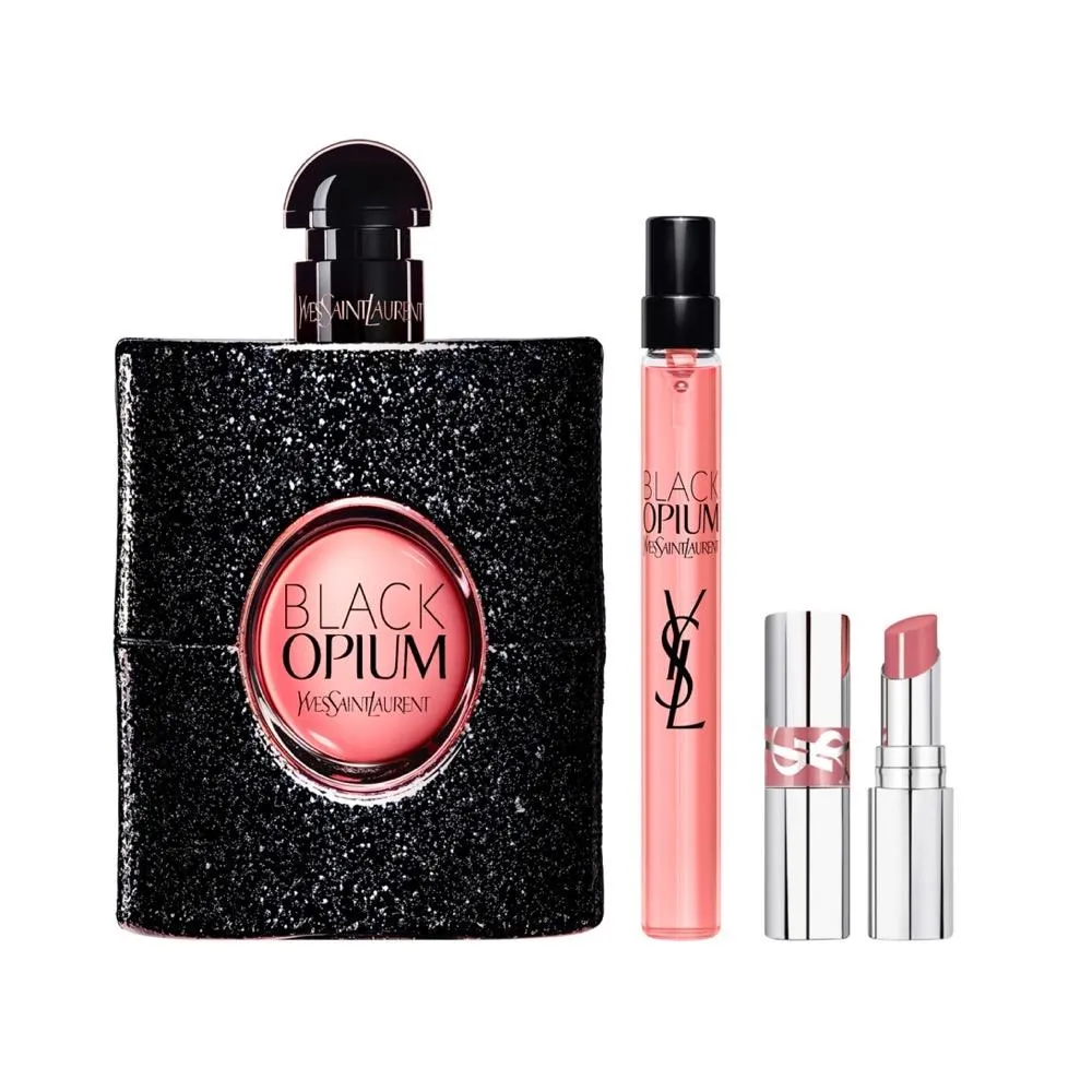 YSL Black Opium Eau de Parfum 90ml 3-Piece Gift Set